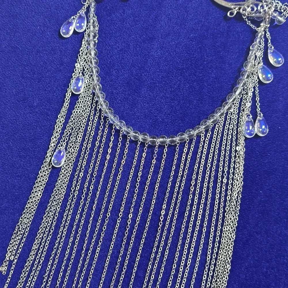 Face Veil with Tassel Jewelry
